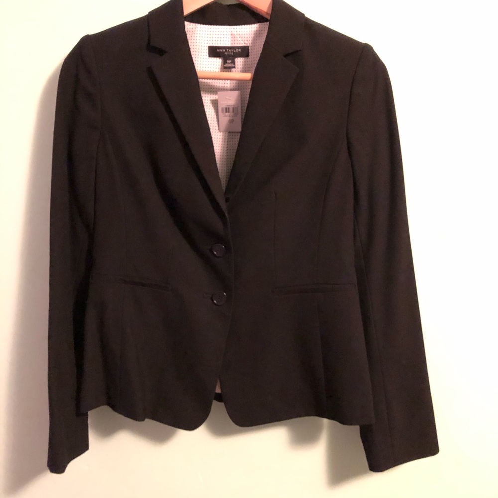 NWT Ann Taylor Petite All-Season Two Button Jacket